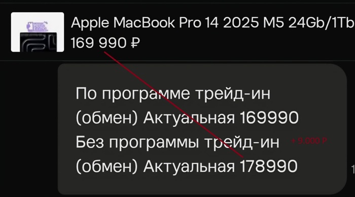 Вот пример одного из сообщений.