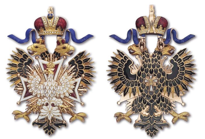 Знак ордена Белого Орла. 1863 год