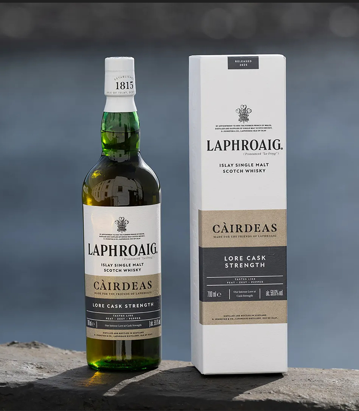 ожидаемый Laphroaig Càirdeas 2025 Lore Cask Strength