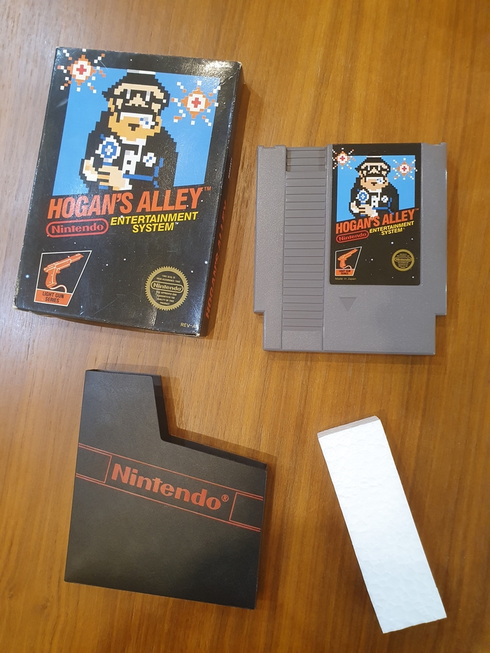 Hogan's Alley cib лицензионный Nintendo комплект
