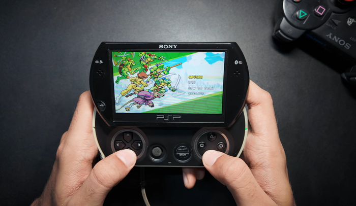 ���������� ���� �� �������� ������ PSP Go