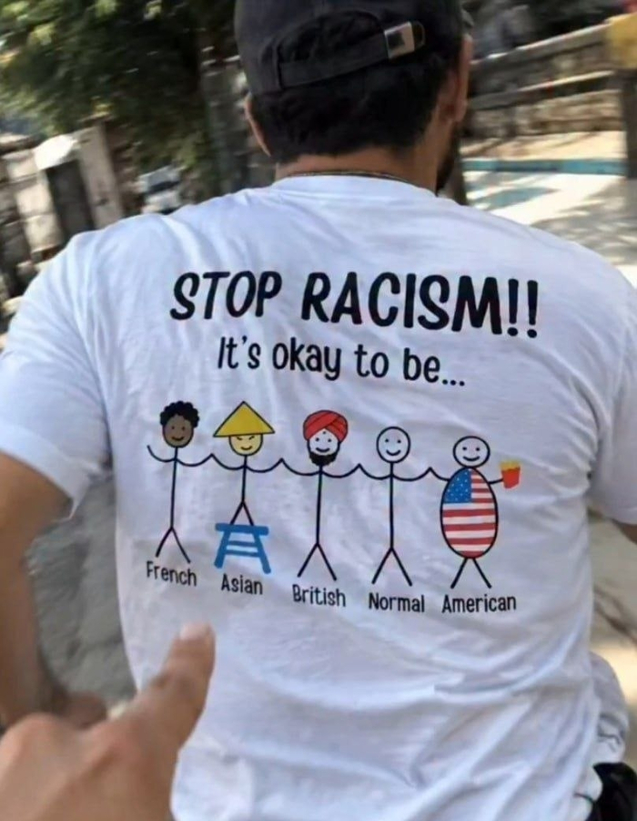 Stop racism!!!