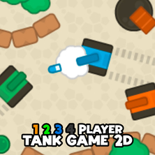 Игра на Танках 2D для 1-4 Игроков