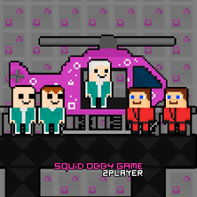 Игра Обби Кальмара: 2 Игрока