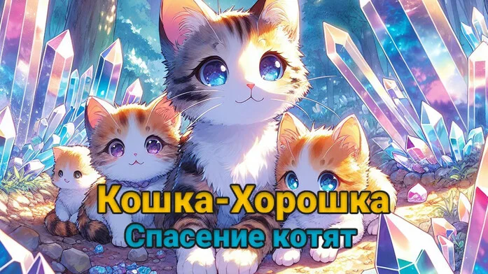 Кошка-Хорошка: Спасение котят на Пикабу Игры