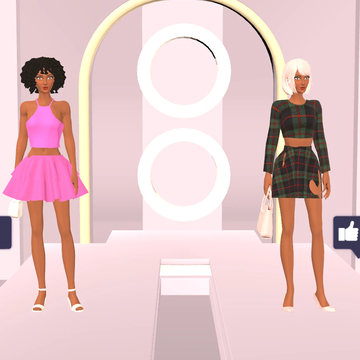 Модный показ: Одень звезду. Игра, сочетающая в себе любовь к моде и... Рогалик!