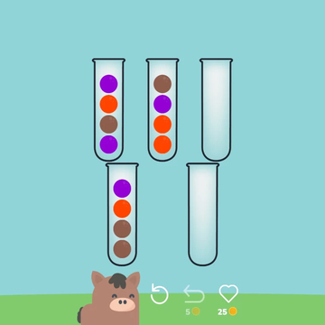 Сортируйте шарики на 500+ уровнях в этой милой головоломке с очаровательными персонажами. Проверьте свой мозг, пройдя увлекательные задания на сортировку!