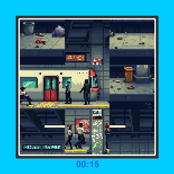 Собирай пиксельные сцены из кусочков в необычном пазле-головоломке! Более 70 уровней, подсказки и полная свобода перемещения фрагментов.