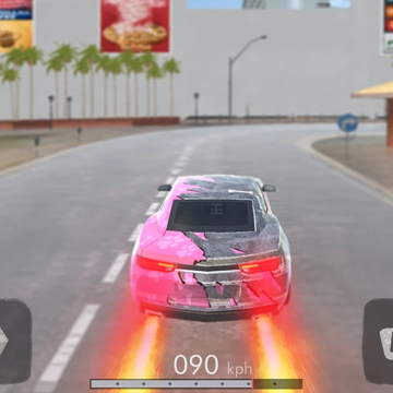 Гоночная игра с погонями! Выполняй задачи, убегая от преследователя, избегая взрывов и мчась к финишу