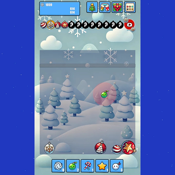Соединяй шары: Наряжай елку - праздничная игра с яркой атмосферой и уникальной механикой слияния! Создавайте украшения на елку, устройте себе праздник!