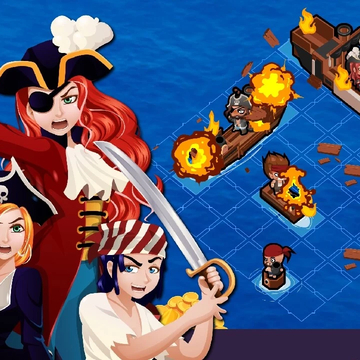 Игра Морской бой: Пираты не только развлекает, но и стимулирует стратегическое мышление.