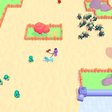 Прокачивай отряд квадроберов! Пришельцы напали на зоопарк, сражайтесь с НЛО, зомби. Приручи квадробобера! Корги, Хаски, Акита, Доберман, Сибаину. Эволюция собак