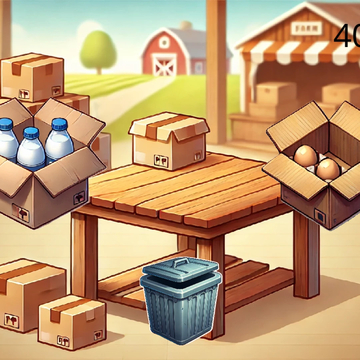 Farm Match – развивай ферму, выращивай животных и упаковывай товары! Ищи пары, собирай молоко и яйца, участвуй в рейтингах. Покупай коров, кур, собак и золотых питомцев. Строй ферму и стань лучшим фермером!