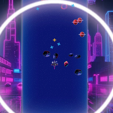 Добро пожаловать в мир "Неон Плюс" - яркой и динамичной аркадной игры в стиле классических игровых автоматов 80-х! Управляйте мощным звездолетом, сражайтесь с волнами врагов, избегайте препятствий и станьте настоящим мастером космических боев.