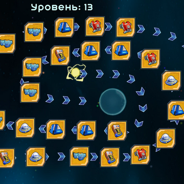 Зумбла в космосе это игра, которая сочетает в себе механики из двух популярных игр - Зумы и Маджонга. В этой игре, игроки должны собирать группы из трех одинаковых плиток, чтобы удалить их с игрового поля.