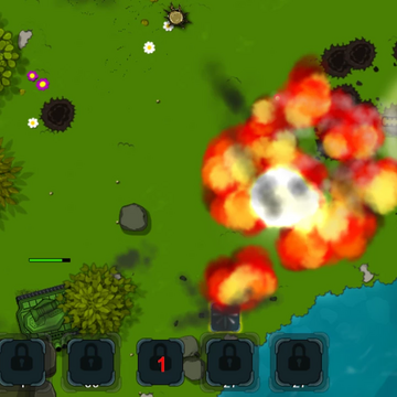 Вы готовы принять участие в эпичном сражении? Наслаждайтесь танковым боем и эффектными взрывами с видом сверху абсолютно бесплатно. Цель игры — одержать победу и прокачать свой танк с помощью заработанных звезд. Танки онлайн уже ждут вас на поле боя!