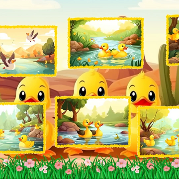 Игра, в которой нужно собирать простые пазлы про уток! Темы - утки из Майнкрафт, утки в горах, речные утки.

Внутри 30 пазлов на 6 и 12 элементов.