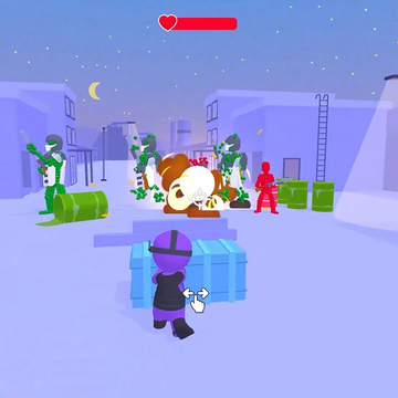 Стелс экшен про спецагента! Шутер от 3го лица про секретные миссии. Перестрелки со стикменами. Физические разрушения! Битвы с опасными Боссами. Танки, Вертолеты, Мутанты! Дорожные погони с разрушаемыми автомобилями и многое другое! Нападай из укрытия!