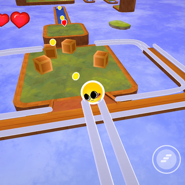 Rolling Ball: Balance Adventure это расслабляющая 3D-игра, где тебе предстоит катить шарик балансируя в небесах, собирая монетки и решая головоломки.