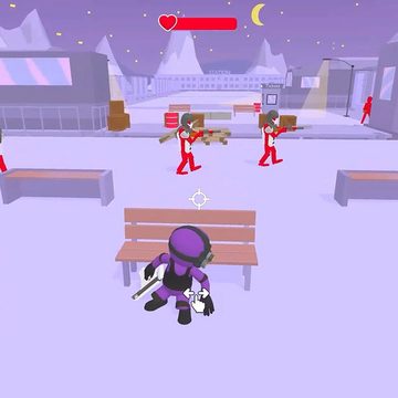 Стелс экшен про спецагента! Шутер от 3го лица про секретные миссии. Перестрелки со стикменами. Физические разрушения! Битвы с опасными Боссами. Танки, Вертолеты, Мутанты! Дорожные погони с разрушаемыми автомобилями и многое другое! Нападай из укрытия!