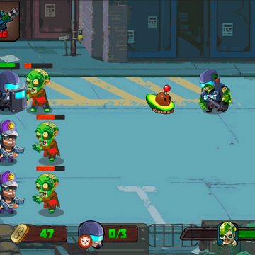 "Спецназ и Растения против Зомби" - увлекательная стратегическая игра в жанре "Защита Башни", в которой можно улучшать и открывать как новых членов отряда спецназа, так и растения, которые будут совместно противостоять волнам наступающих зомби.