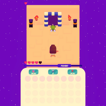 Помогите Ромке победить всех врагов и найти сокровища. Вас ждет увлекательное путешествие с опасными сражениями — вы не заскучаете ни на секунду. Онлайн-игра доступна для всех пользователей бесплатно и без сложной регистрации. Не забывайте улучшать персонажа: его внешний вид и характеристики. В добрый путь! 