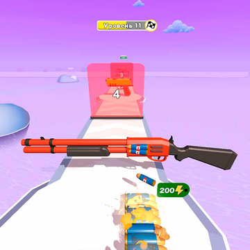 Продвигайтесь вперёд собирая патроны в змейку и разрушайте всё на своём пути. Вас ждут приятные визуальные ощущения, простое управление, удовольствие от разрушения и доминирования. Наслаждайтесь прямо сейчас!