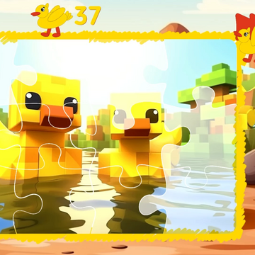 Игра, в которой нужно собирать простые пазлы про уток! Темы - утки из Майнкрафт, утки в горах, речные утки.

Внутри 30 пазлов на 6 и 12 элементов.