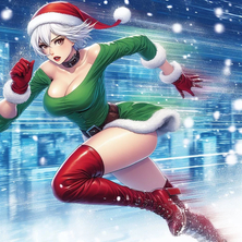 Santa Girl Ран на Пикабу Игры