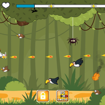 Прокачивай самолёт и свои скилы. Покупай новых Героев и Применяй супер способности. Открывай новые уровни сложности. Собирай секреты  на уровнях. И побеждай Боссов. 