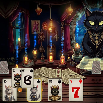 "Гадание-Пасьянс" - карты ответят на любые твои вопросы и расскажут о будущем.