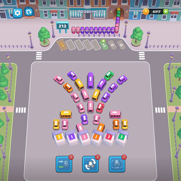 Парковка авто. Игра-головоломка с машинами и пассажирами.
Проходи интересные уровни с разнообразными механиками!