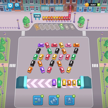 Парковка авто. Игра-головоломка с машинами и пассажирами.
Проходи интересные уровни с разнообразными механиками!