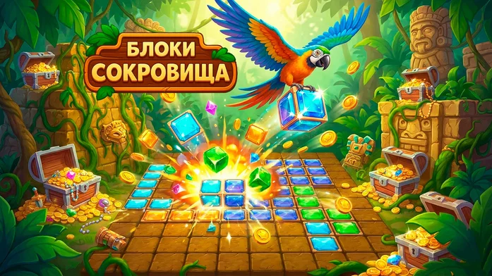 Блоки Сокровища на Пикабу Игры