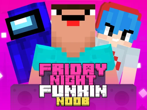 Супер пятничный вечер: Funkin против Noobs на Пикабу Игры