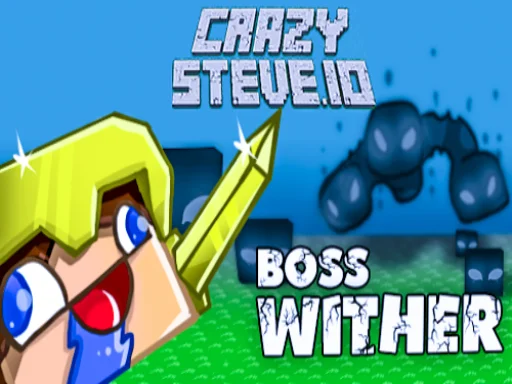 CrazySteve.io на Пикабу Игры