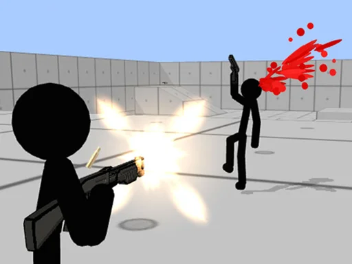 Stickman Gun Shooter 3D на Пикабу Игры
