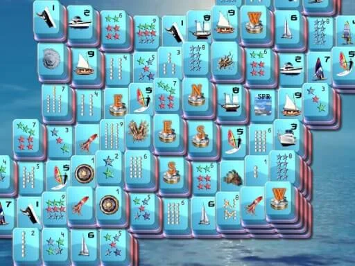 Морской маджонг на Пикабу Игры