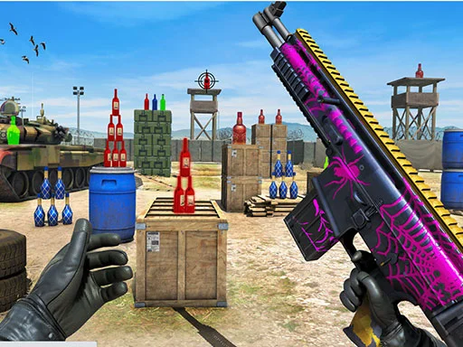 Новая игра-стрелялка по бутылкам на Пикабу Игры