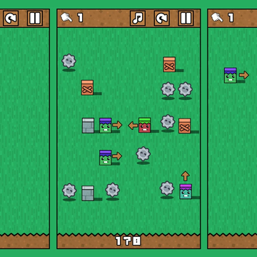Запустите цепочку взрывов, чтобы уничтожить все зомбо-ящики и прочие зомбо-штуки.