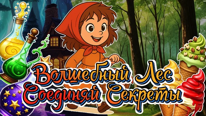 Волшебный Лес - Соединяй Секреты на Пикабу Игры