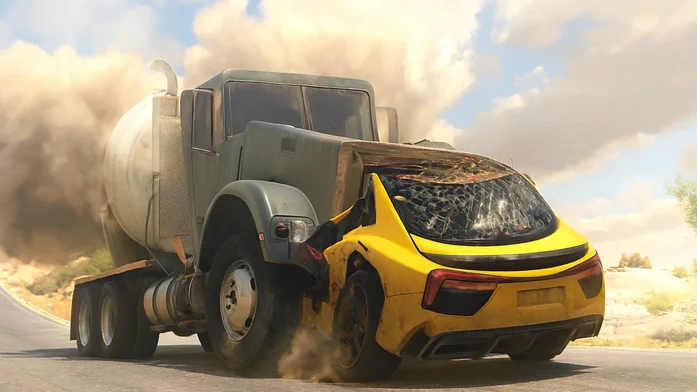 Бимка Драйв - Разноси машины в щепки! на Пикабу Игры