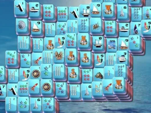 Морской маджонг на Пикабу Игры