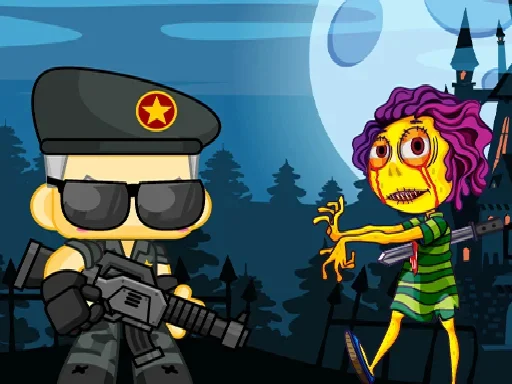 Зомби-шутер 2D на Пикабу Игры