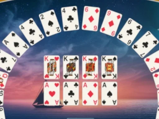 Пасьянс «Полумесяц» на Пикабу Игры