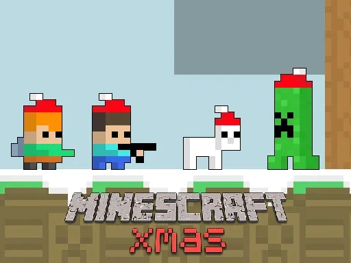 Рождество в Minecraft на Пикабу Игры