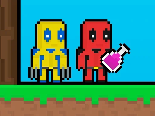 Редпул: Воздушный Блок для 2 игроков на Пикабу Игры