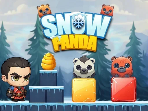 Снежная панда на Пикабу Игры