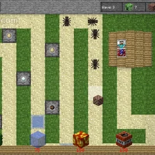 Minecraft: Tower Defense на Пикабу Игры