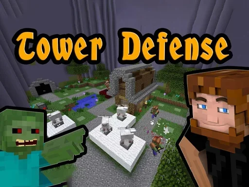 Minecraft: Tower Defense на Пикабу Игры